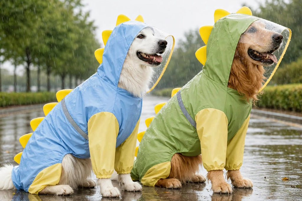 Waterproof Raincoat for Dogs in Uk Rain